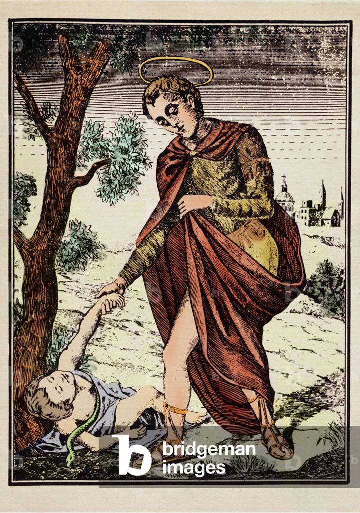 "«» Rappresentazione di San Pantaleone (Pantaleimon o Panteleimon) di Nicomedie"