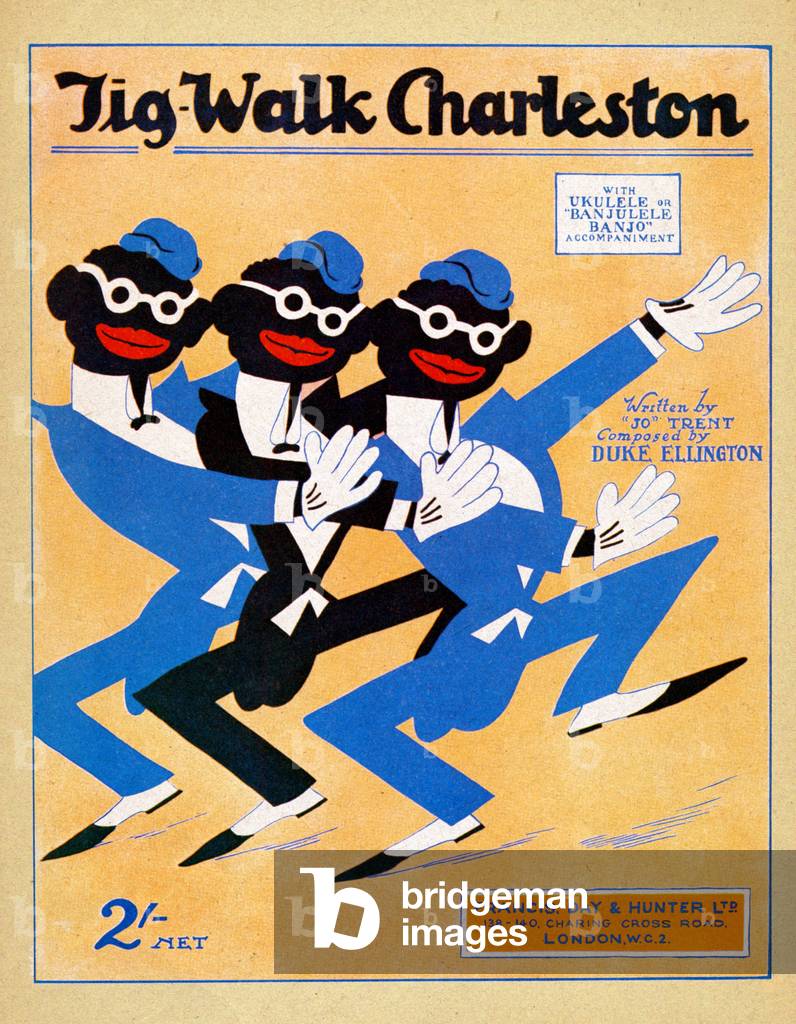 Titelbild einer Partitur von 'Jig Walk Charleston' von Duke Ellington, 1920 (Litho)