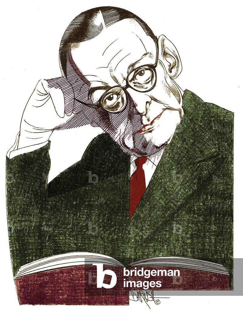 Image de Dessin représentant Thomas Stearns ELIOT (1888-1965) par Dariush Radpour