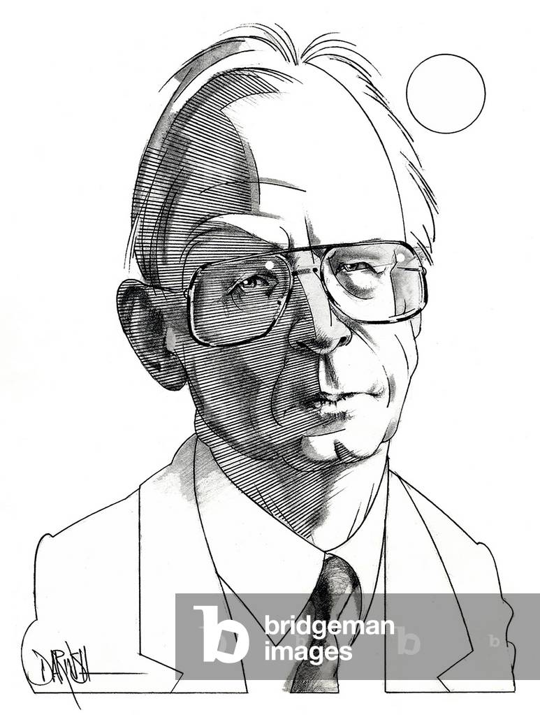 Ernst Nolte (digitale Zeichnung)