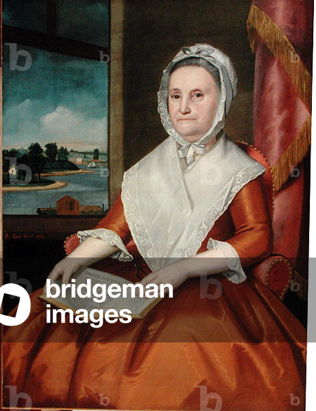Mrs Guy Richards of New London, 1793 (oil on canvas)