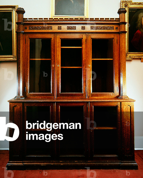The Browning Memorial bookcase, 1907 (oak)