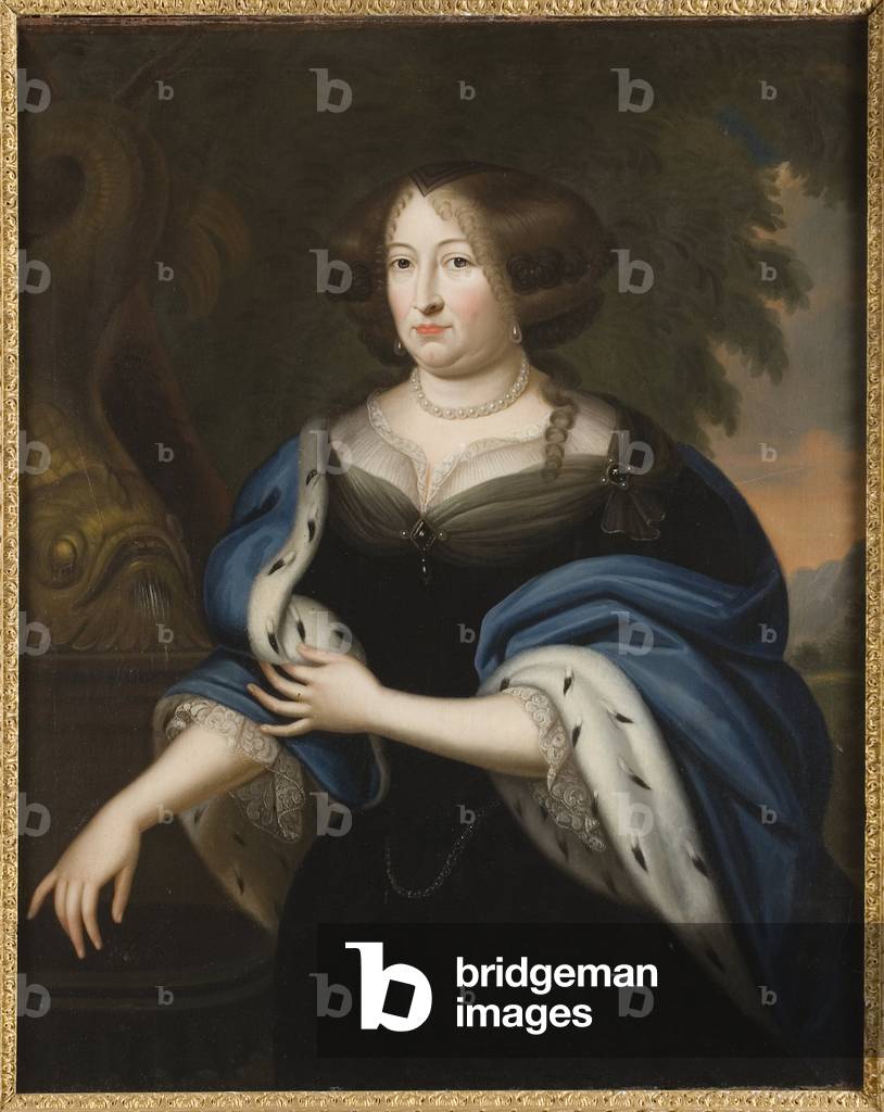 Portrait of Margravine Hedwig Sophie of Brandenburg (1623-1683), 17th century (oil on canvas)