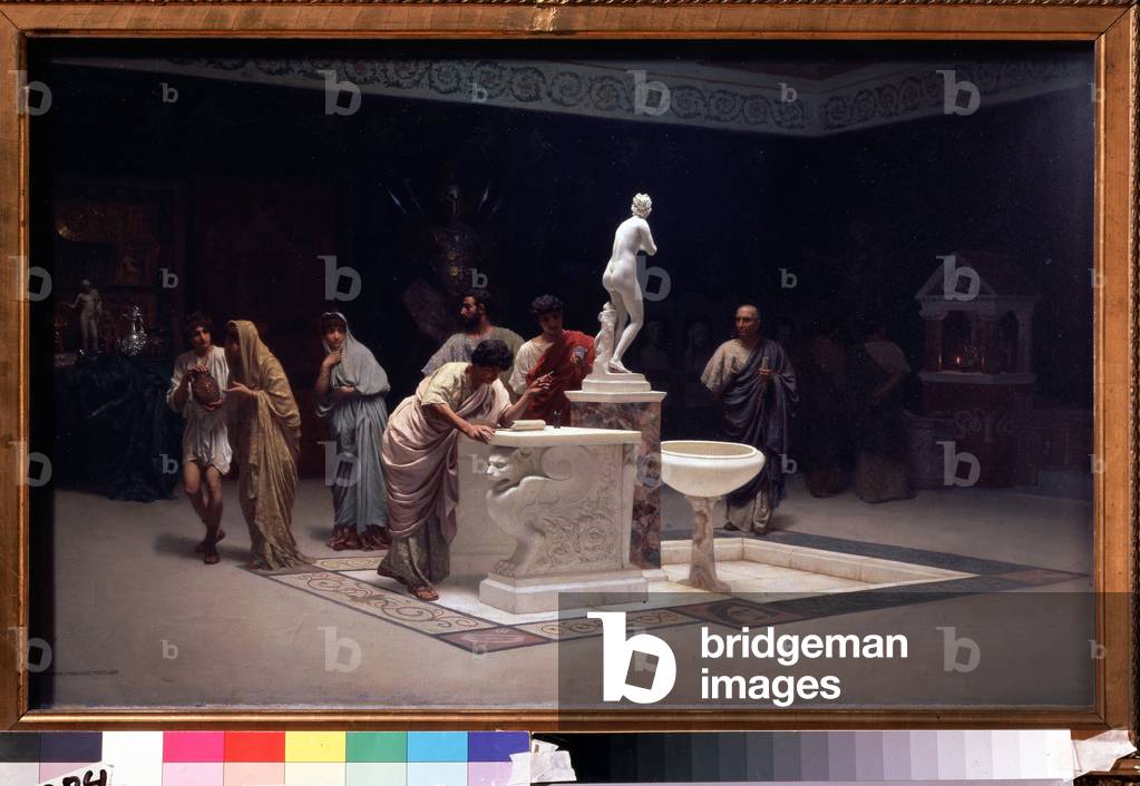 In Maecenas' Foyer, c.70 BC, 1890 (oil on canvas)