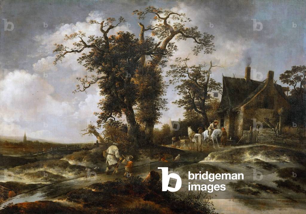 Baroque: the hostel by the dunes - The Inn at the Edge of the Dunes, c.1649 (oil on canvas)