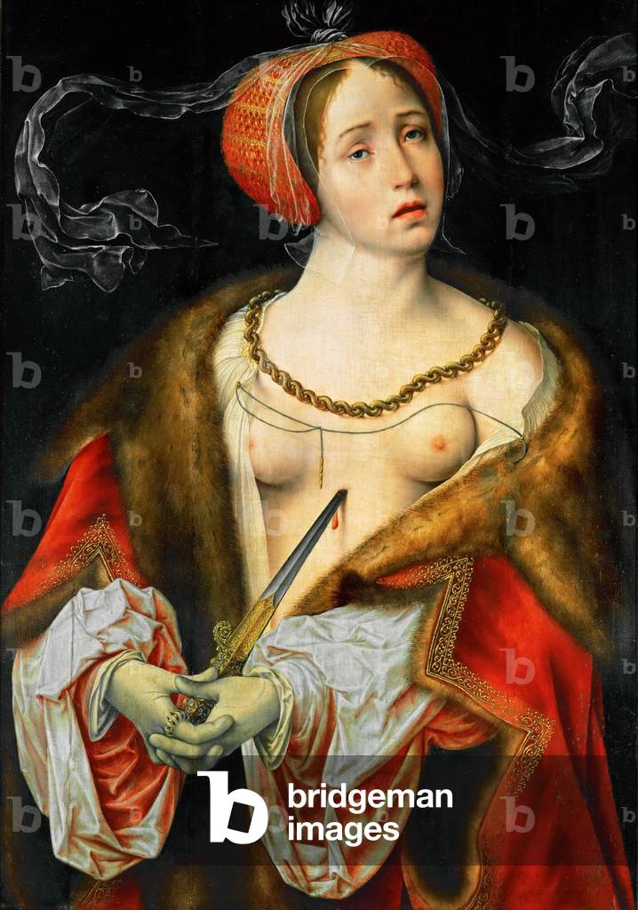 Antica arte olandese: Lucrezia - Lucrezia, c.1521-1525 (olio su legno)