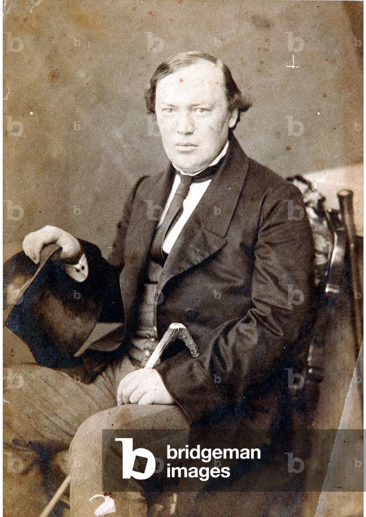 Portrait Of The Dramatist Alexandre Nikolaievitch Ostrovski (1823-1886), 1850s (photo)