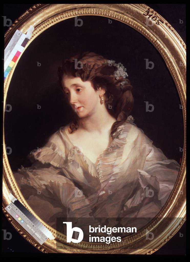 Ritratto d'Alexandra Chelischeva. (Ritratto di A. Chelischeva), 1860 ca. (olio su tela)