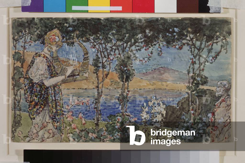 Fairy tale, 1904 (watercolour on paper)
