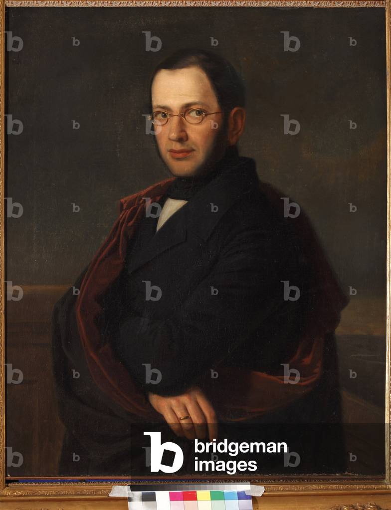 Portrait Of Alexander Nikolayevich Raevsky (1795-1868), 19th century (oil on canvas)