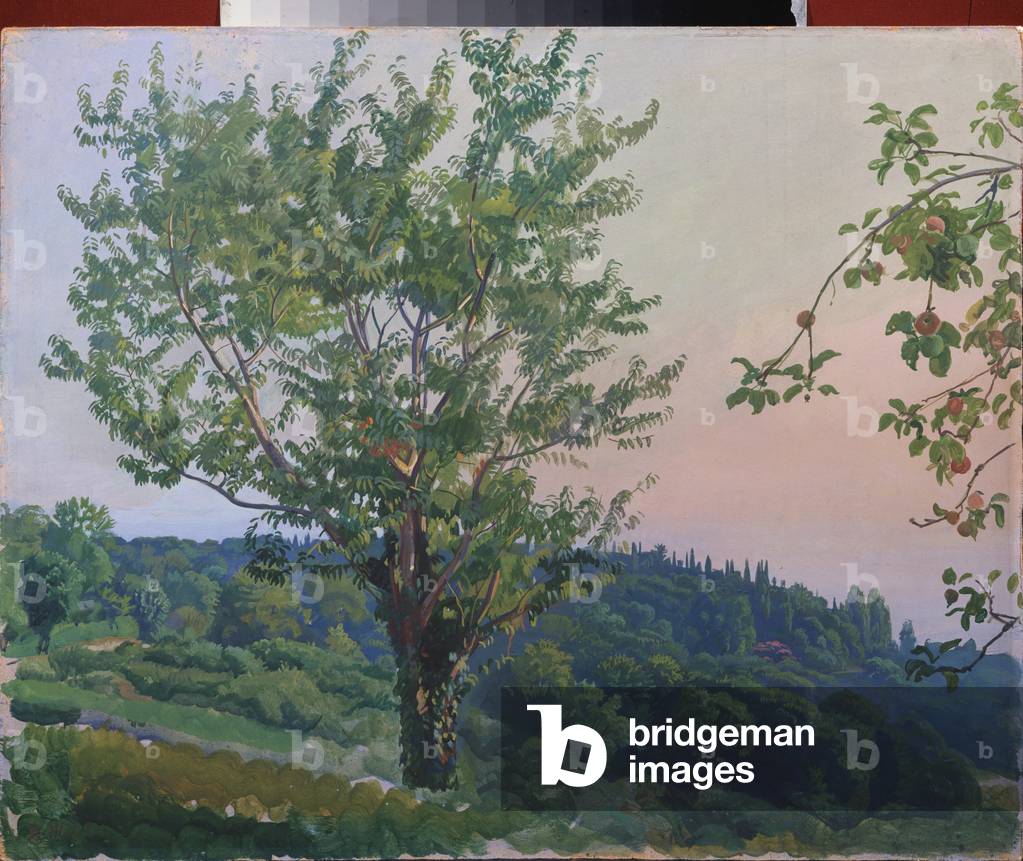 A Cherry Tree, 1981 (tempera on board)