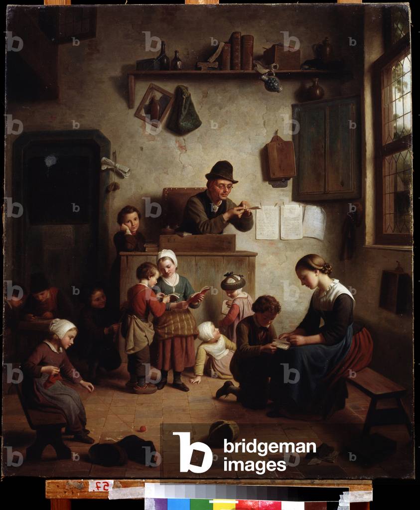 A scuola, XIX secolo (pittura)