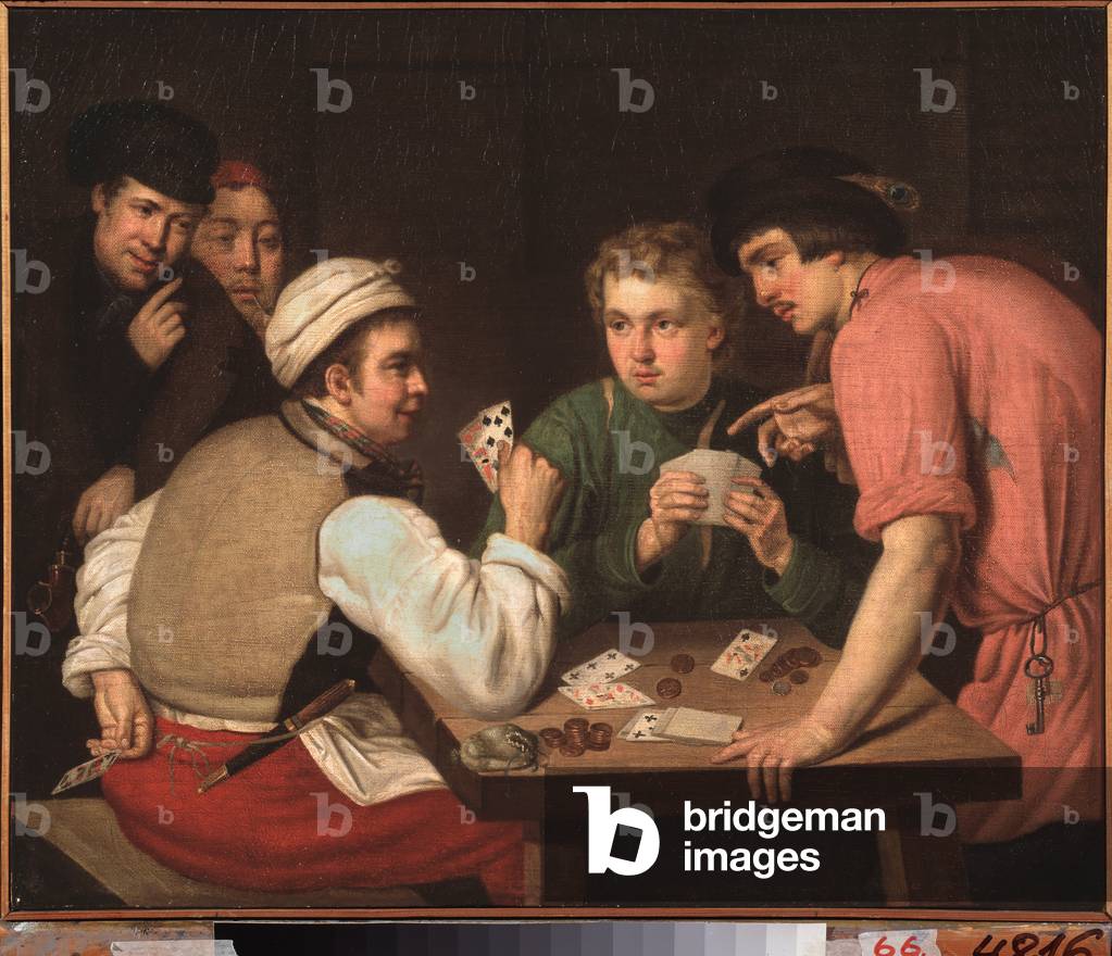 Cheaters (The Cardsharps), 19th century (oil on canvas)
