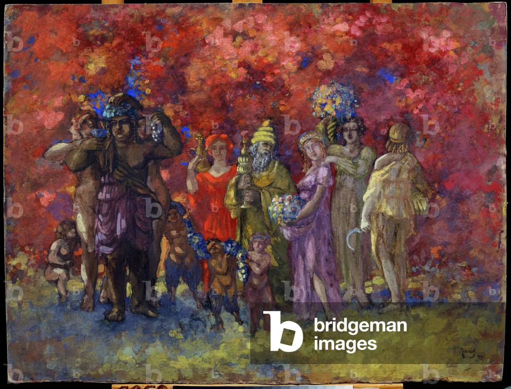 Autumn. Allegorie (Autumn. Allegory), 1912 (oil on canvas)