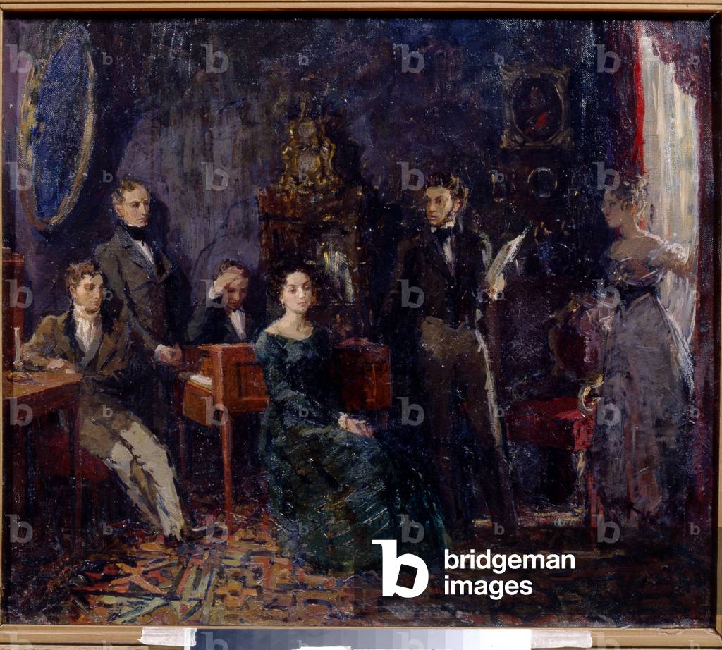 Alexandre Pouchkine (1799-1837), 1948 (olio su tela)