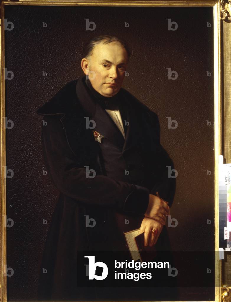 Portrait of the Poet V. Zhukovsky, 1844 (oil on canvas)