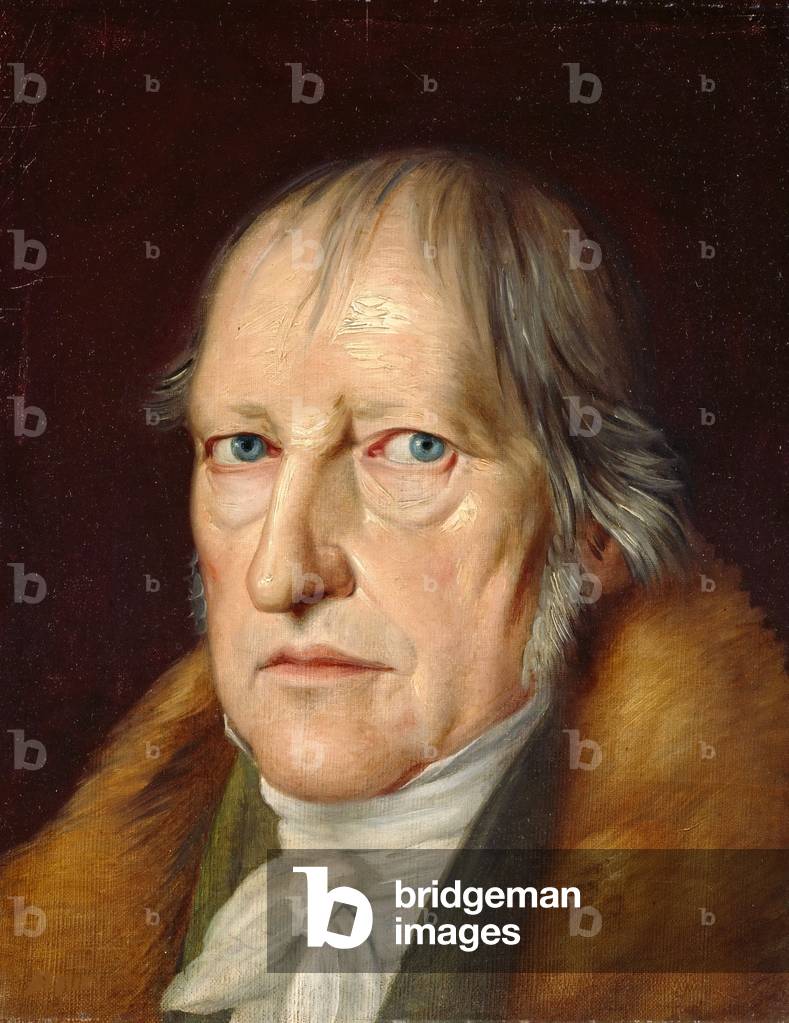 Portrait of Georg Wilhelm Friedrich Hegel (1770-1831), 1831 (oil on canvas)