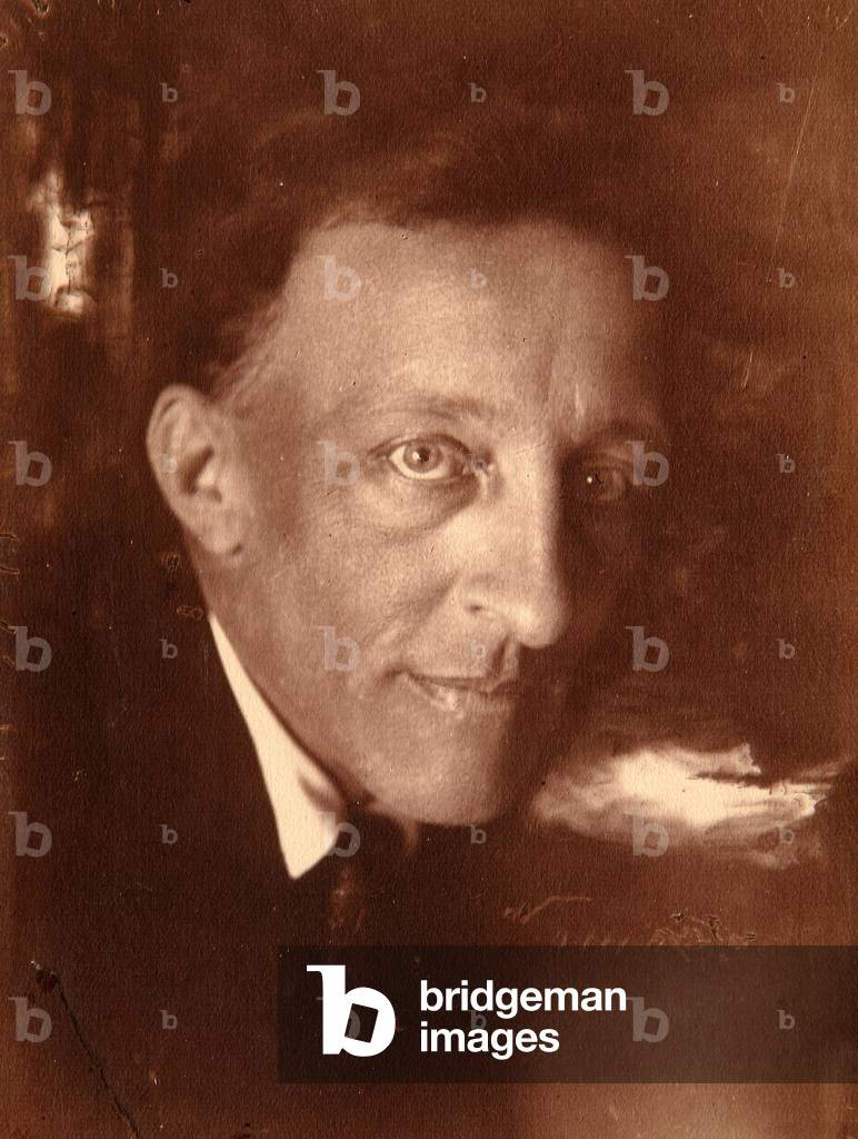 Portrait of the poet Alexander (Alexandre) Aleksandrovich Blok (1880-1921), 1919 (photograph)