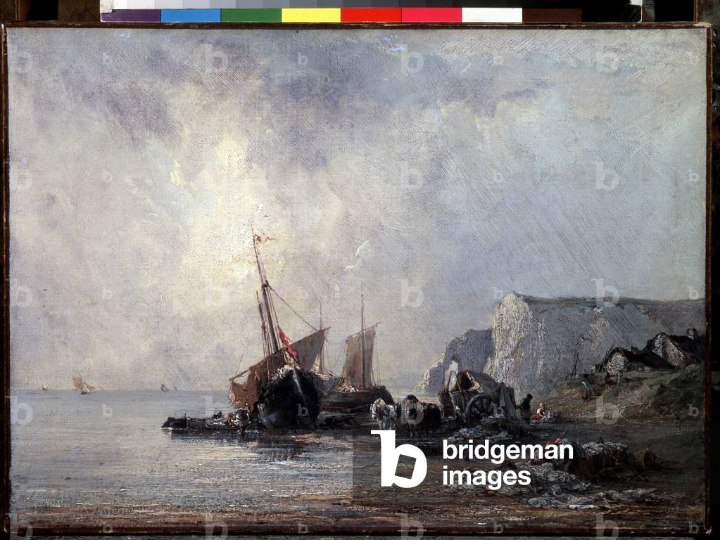 Boats at the Normandy Shore, 1823-1824 (painting)
