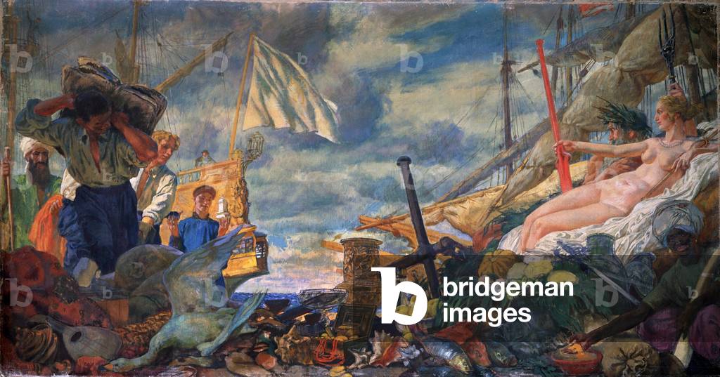 Allegory of International Trade, 1801 (oil on canvas)