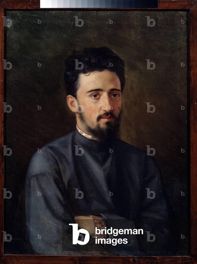 Portrait of the Writer Vsevolod Mikhailovitch Garchine (1855-1888), 1878 (oil on canvas)
