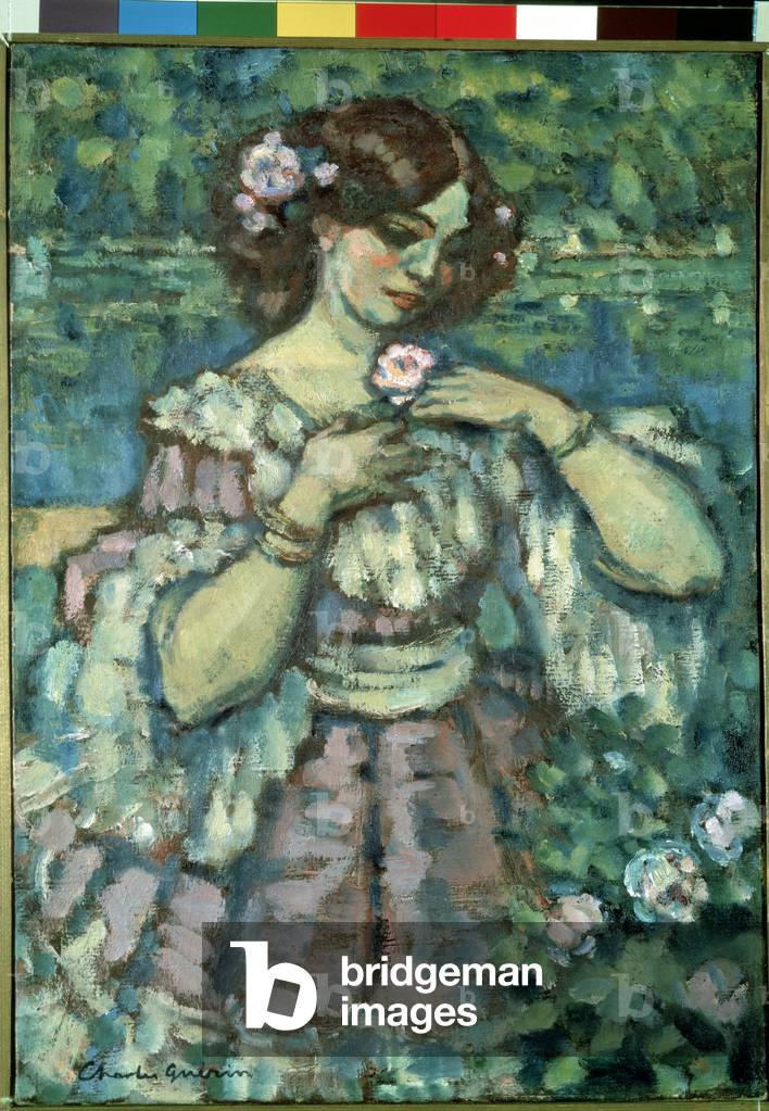 Daughter With Rose, 1901 (oil on canvas)