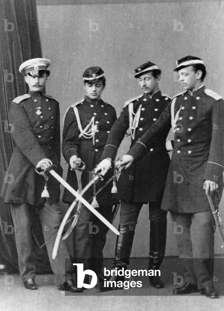 Grand Duke Alexander Alexandrovitch of Russia, 19th century (albumen photo)