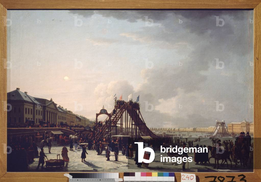 The roller coaster, 1803 (oil on canvas)