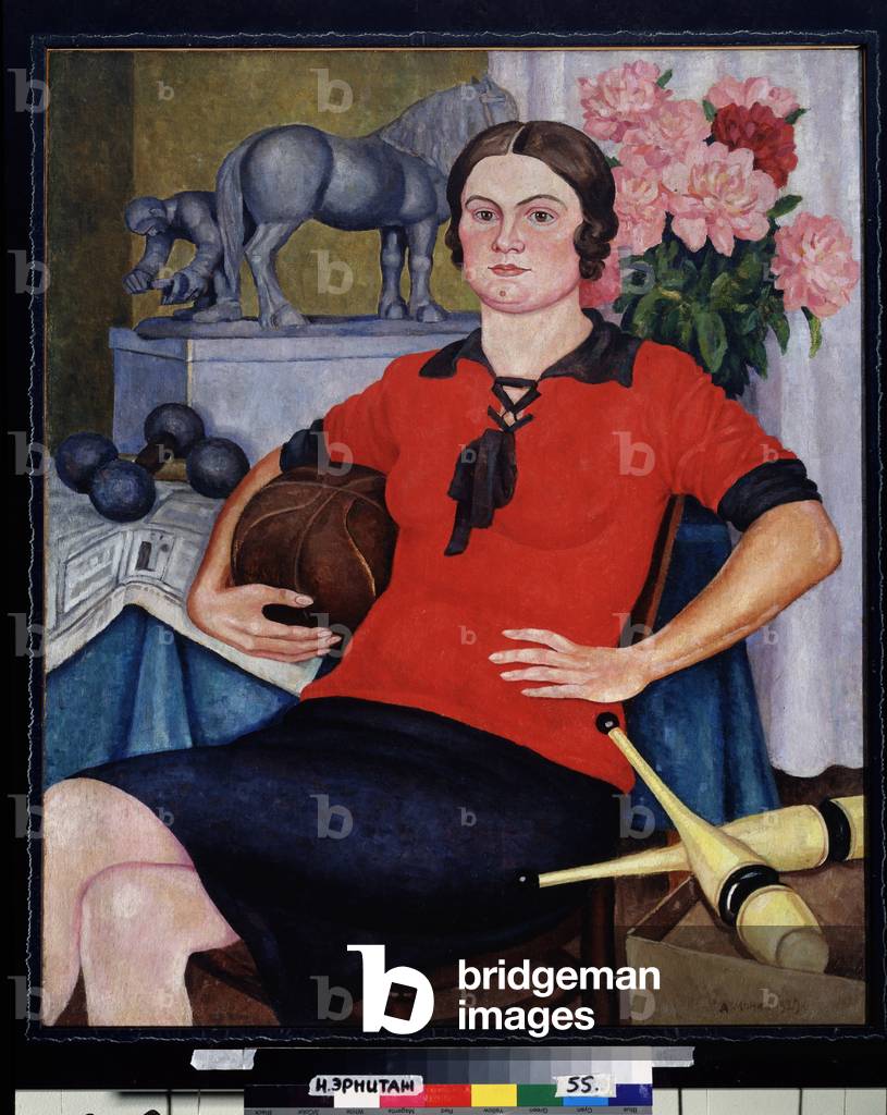 Sportive (Sportswoman), 1929 (oil on canvas)