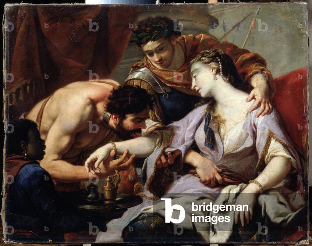 Immagine di Dipinto "Regina e schiava" 1601 di Simon Vouet