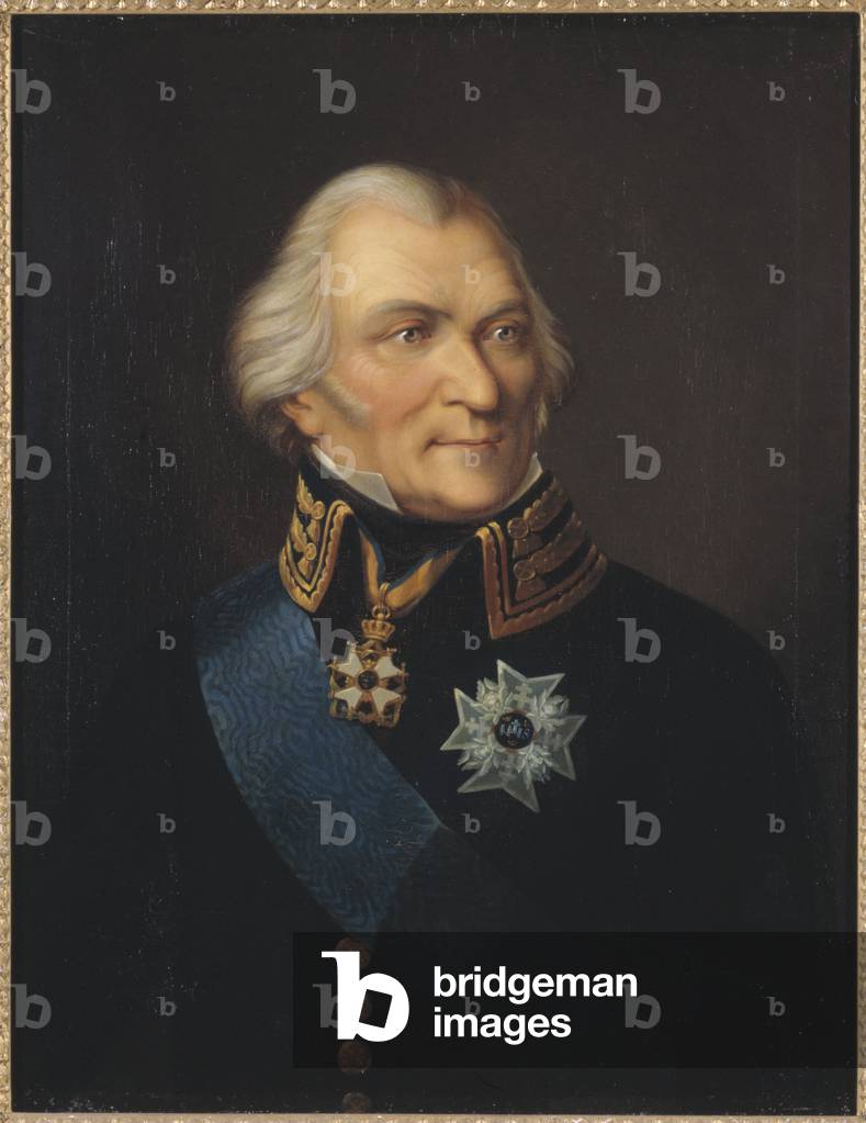 Portrait of Count Johanchristophist (Kristoffer) von Toll (1743-1817), 19th century (oil on canvas)