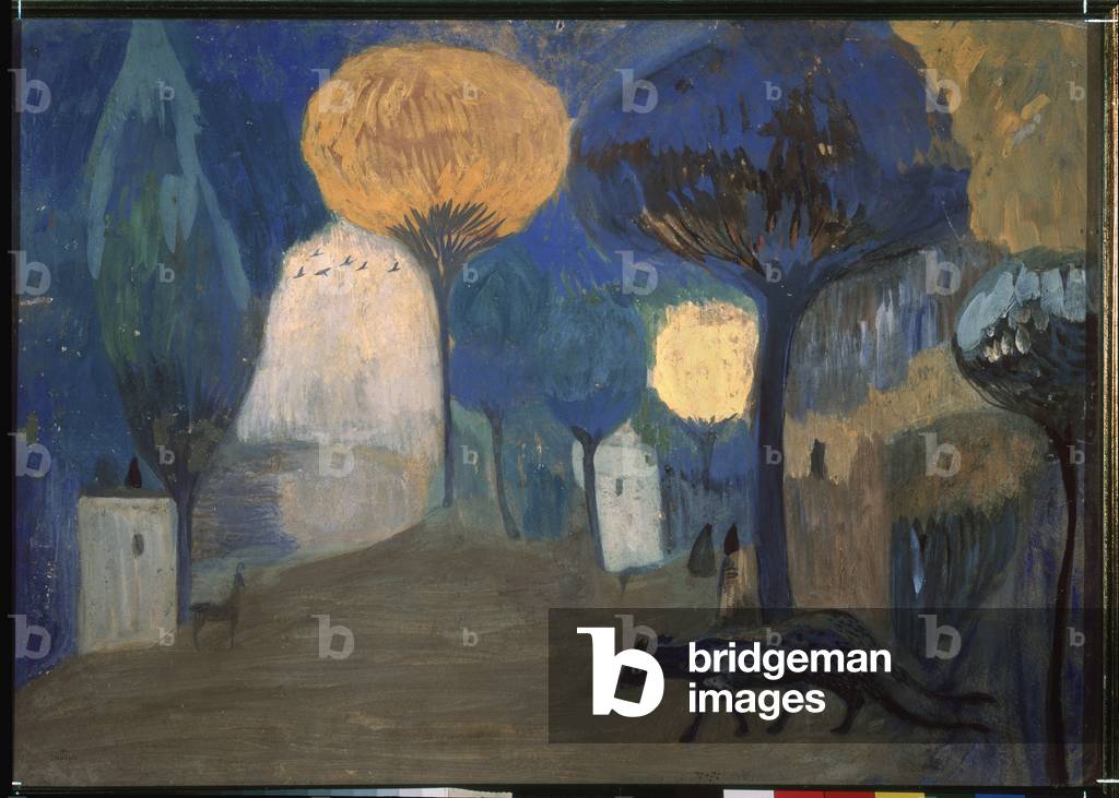 Pantheres, 1907 (oil on canvas)