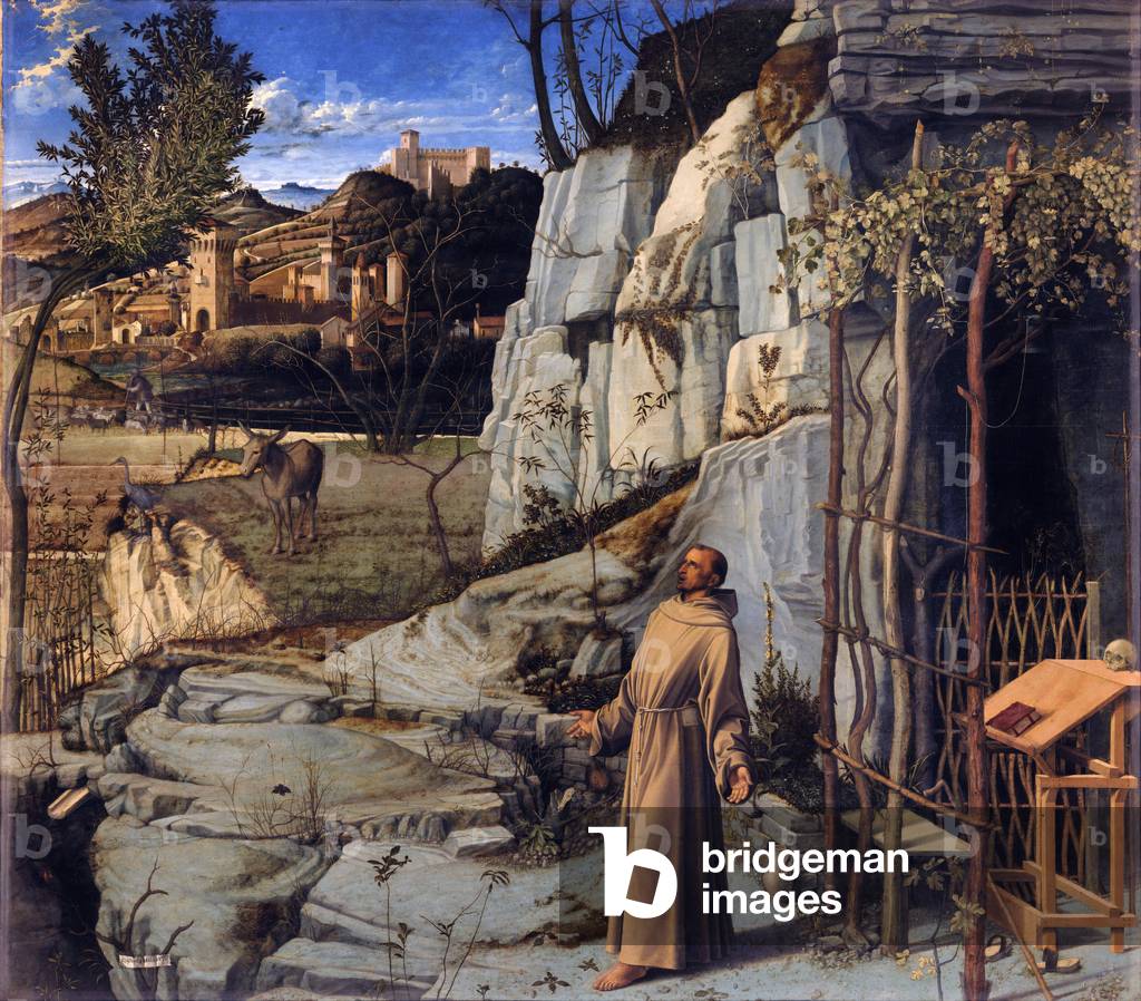 Saint Francis In the Desert, c.1485 (tempera on wood)