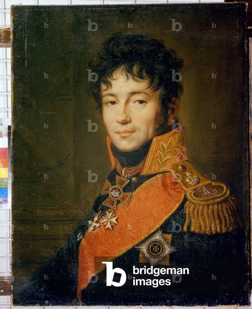 Portrait of Count Evgraf Fedotovich Komarovsky (1769-1843) (oil on canvas)
