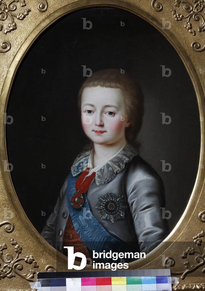 Constantin Pavlovitch Romanov, Grand Duke of Russia, 1780s (oil on canvas)