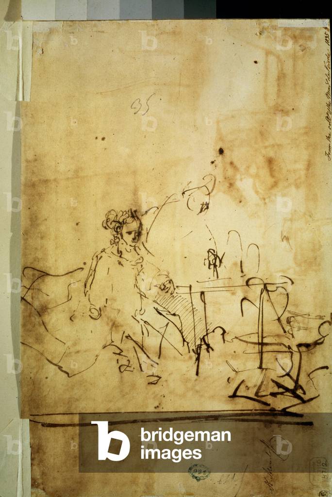 Immagine di Disegno "Assuero" 1601 di Rembrandt Harmensz. van Rijn