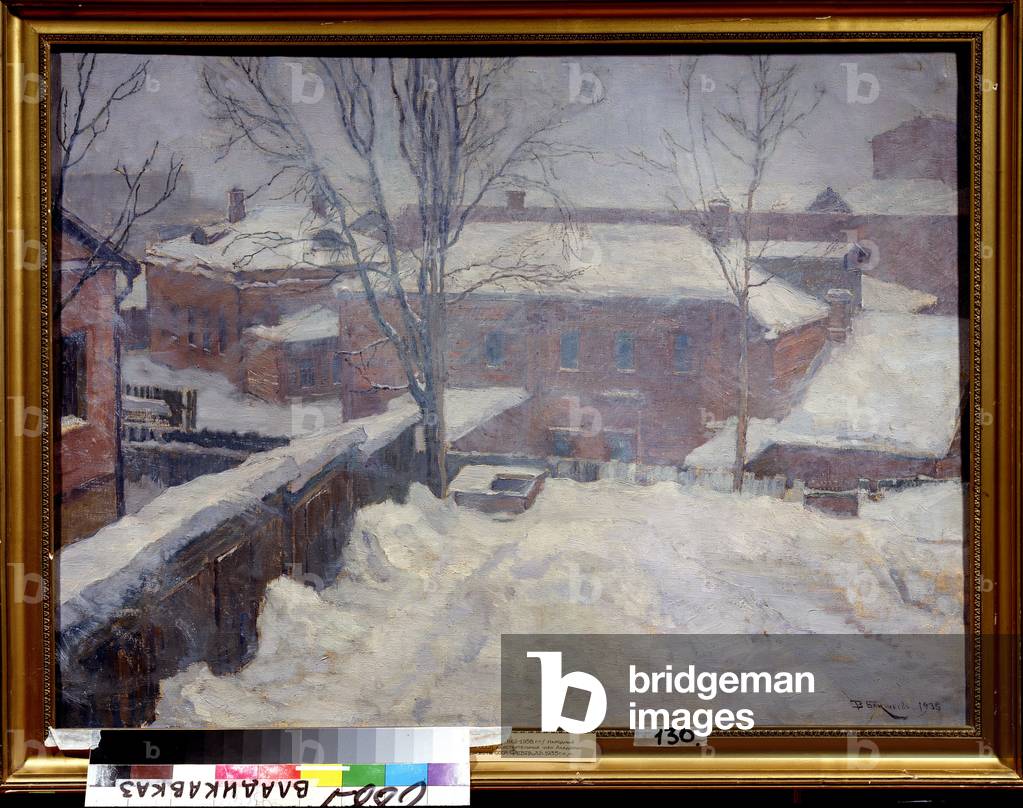 February, 1935 (oil on canvas)