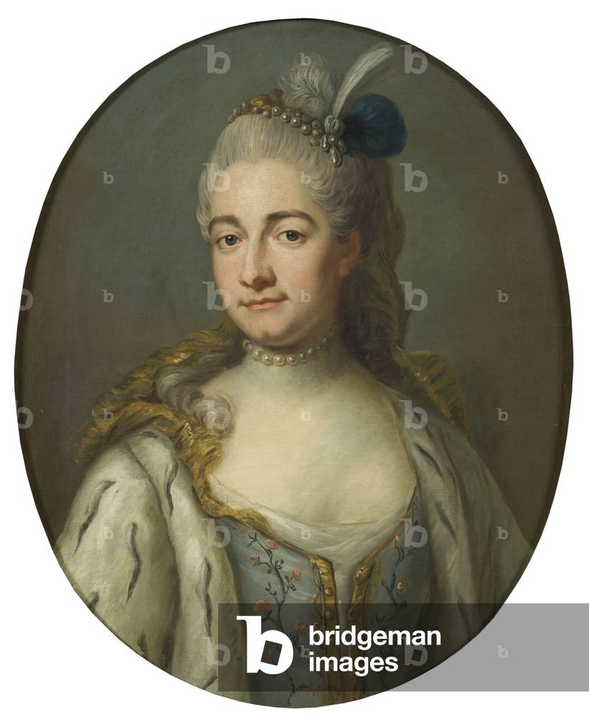 Comtesse Hedvig Catharina von Fersen, Nee Hedwige Catherine de la Gardie, 18th century (oil on canvas)