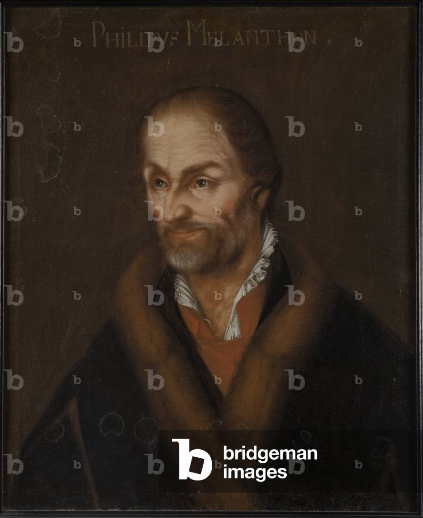 Portrait of Philip Melanchthon (1497-1560),, 16th century (oil on canvas)