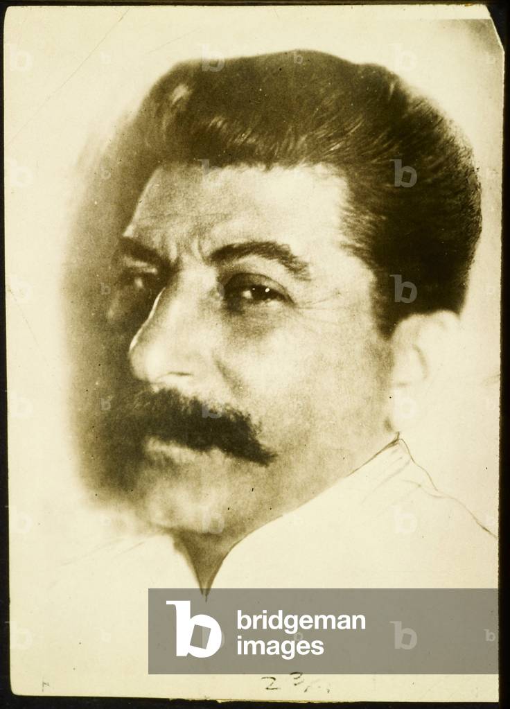 Portrait of Joseph Stalin (1879-1953), 1924 (silver gelatin photograph)