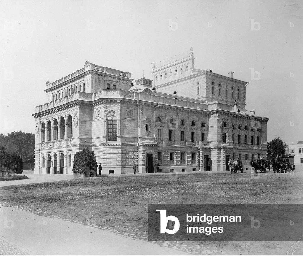 City Theater in Nizhny Novgorod (Nijni Novgorod, Nijni-Novgorod), 1896 (photograph)