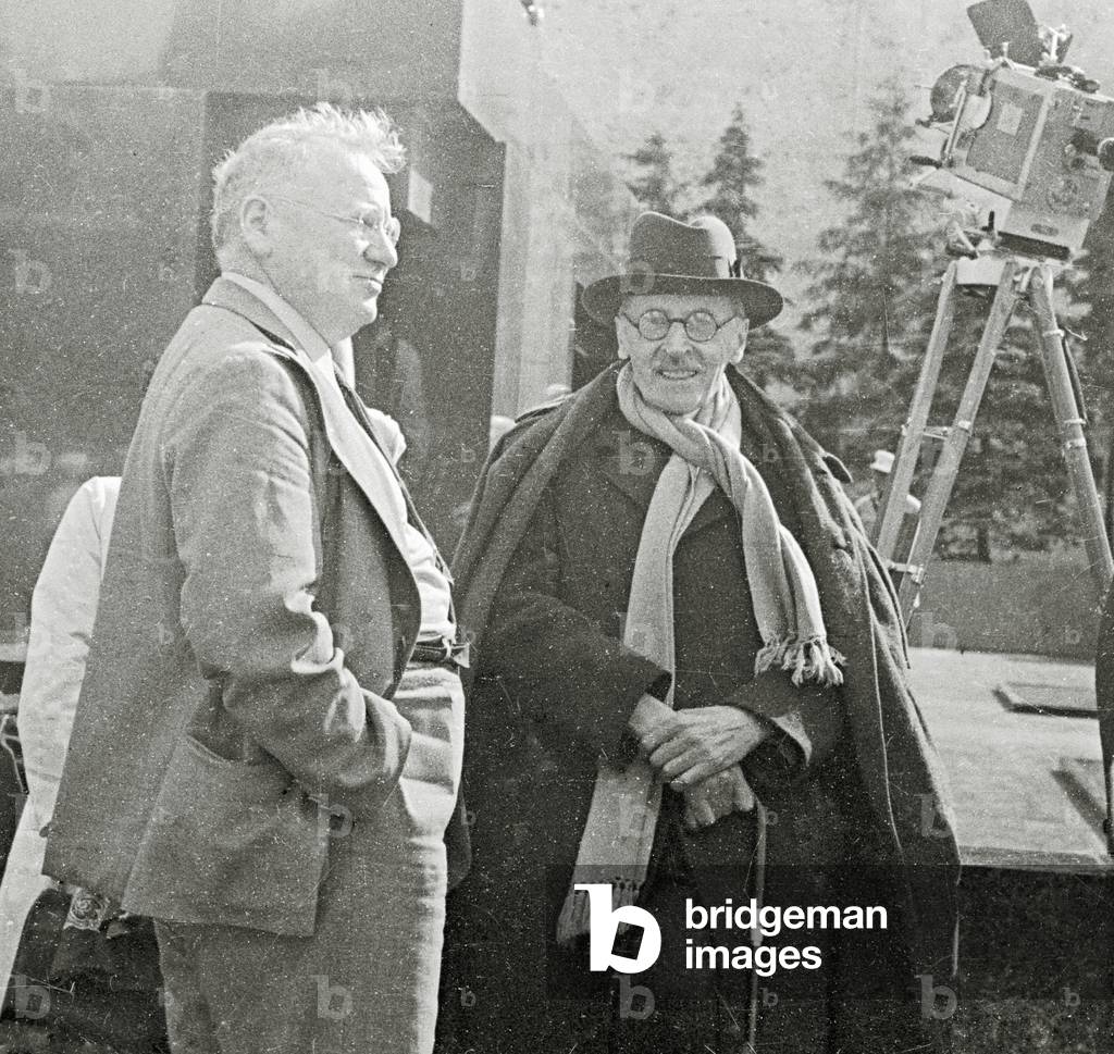 Max Im Max Imovich Litvinov (1876-1951) And French Writer Romain Rolland (1866-1944) On The Moscow's Red Square, 1935 (photo)