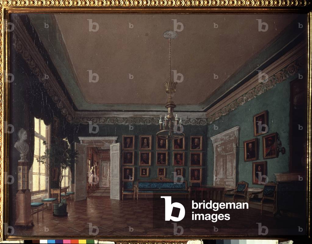 In the room, 19th century (oil on canvas)