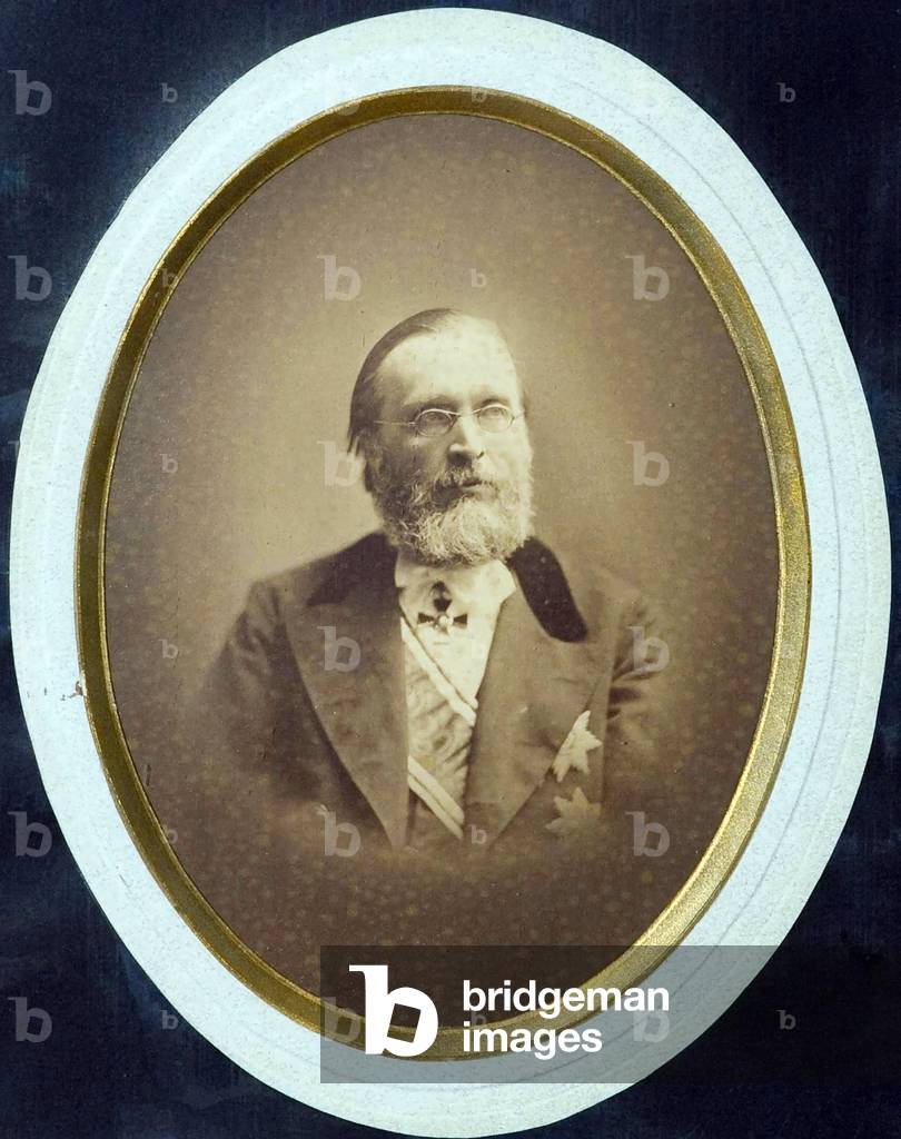 Portrait Of The Author Vladimir Rodislavsky (1828-1885), 19th century (albumin photo)