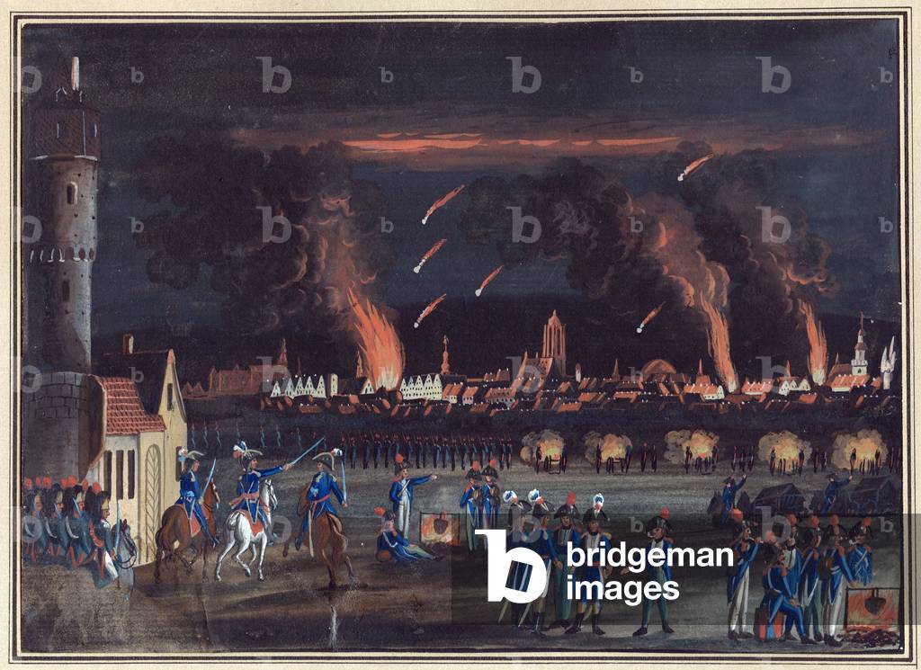 Premiere Coalition, 1796 (gouache on paper)