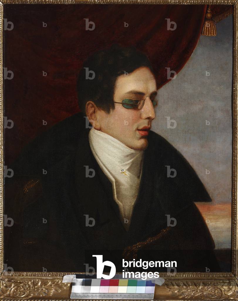 Portrait of the poet nikolai (Nikolay) GNEDICH (1784-1833), 19th century (oil on canvas)