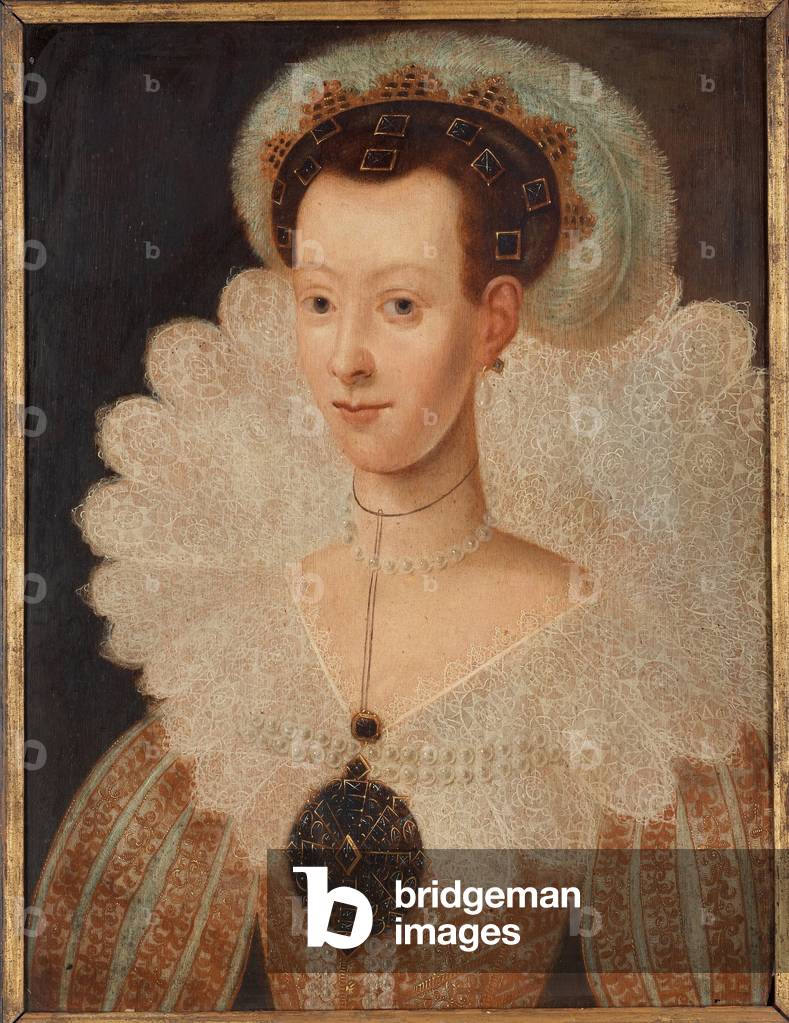 Queen Marie Eleonore de Suede (Nee Marie Eleonore de Brandebourg, 1655), 17th century (oil on wood)