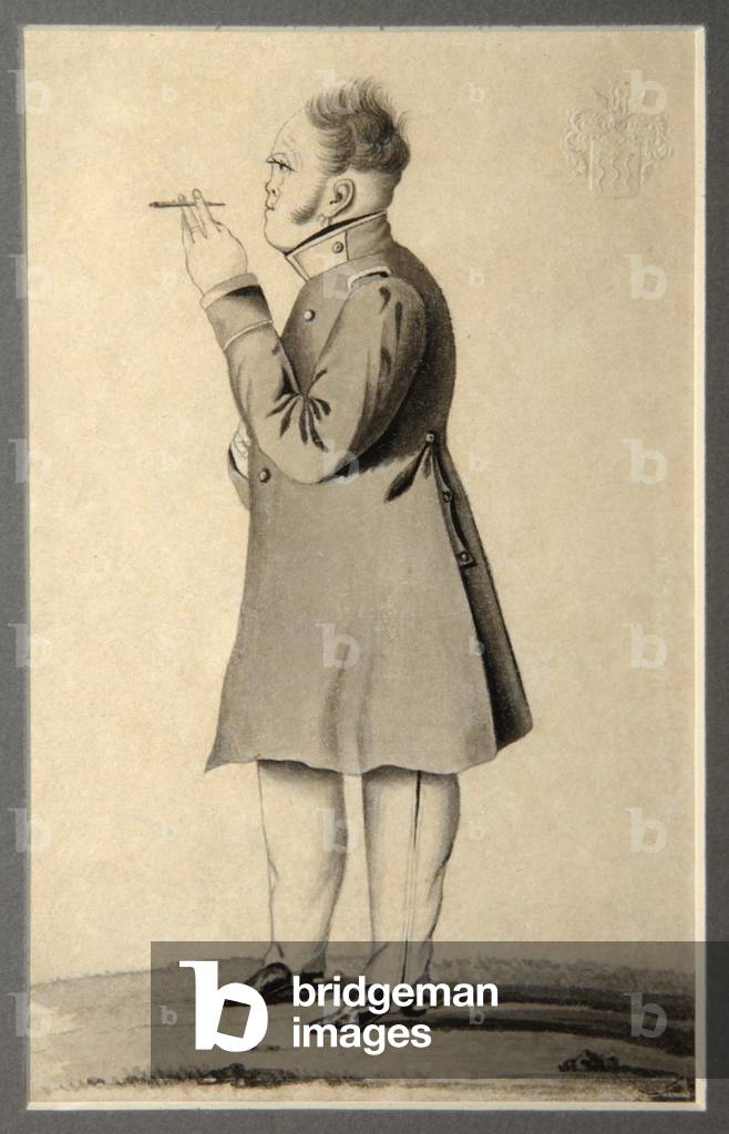 Portrait of Constantin Pavlovitch of Russia (1779-1831), 19th century (watercolour)