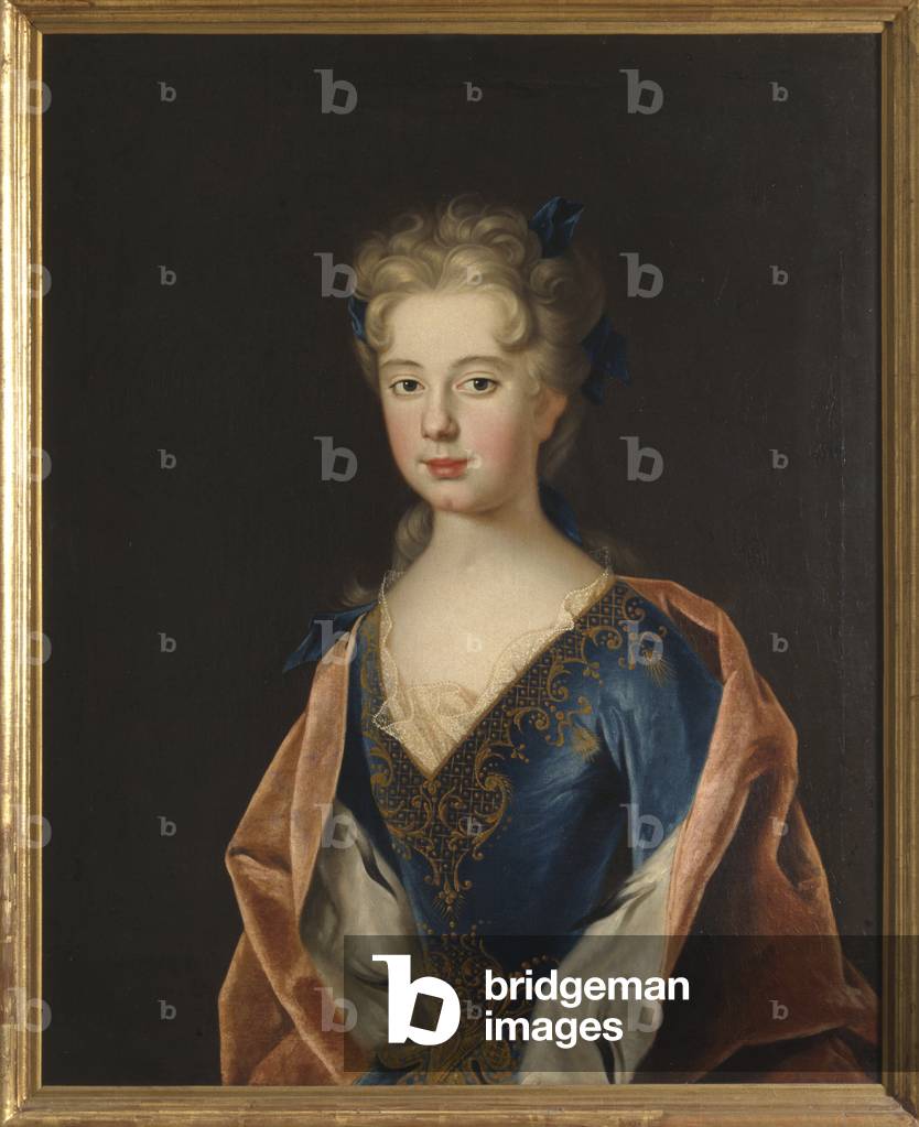 Portrait of Princess Anna Leszczynska (1699-1717), 1712 (oil on canvas)
