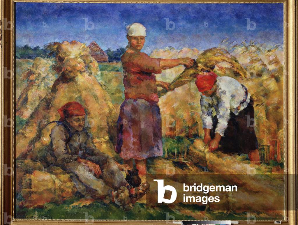 Harvest, 1925 (oil on canvas)
